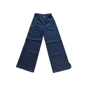 Karl Lagerfeld High-Rise Panelled Wide-Leg Jeans  Size 25