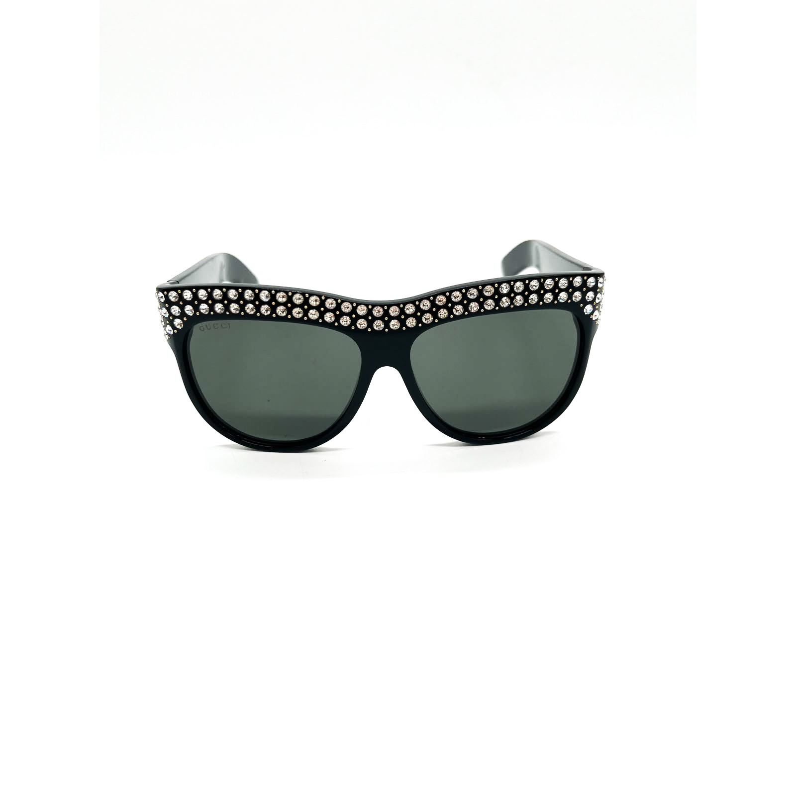 Gucci Swarovski Crystal-Embellished Black Sunglasses - Image 4