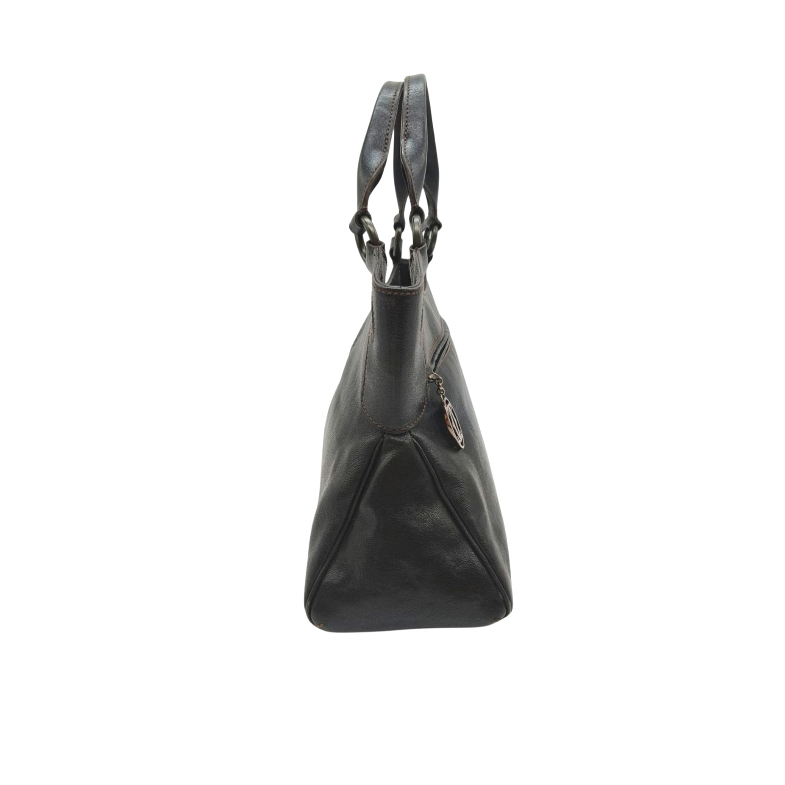 Cartier Marcello Black Leather Handbag - Image 6