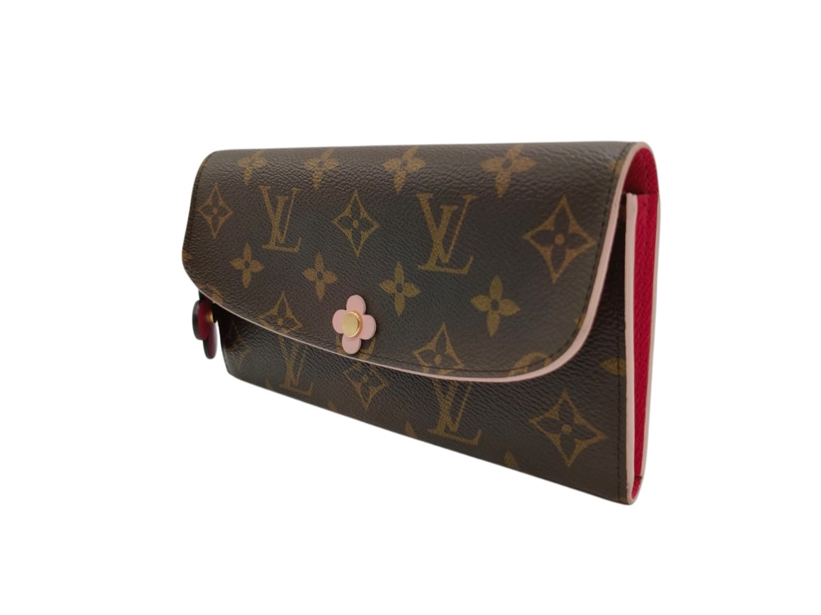 Louis Vuitton Monogram Bloom Flower Emilie Wallet - Image 8