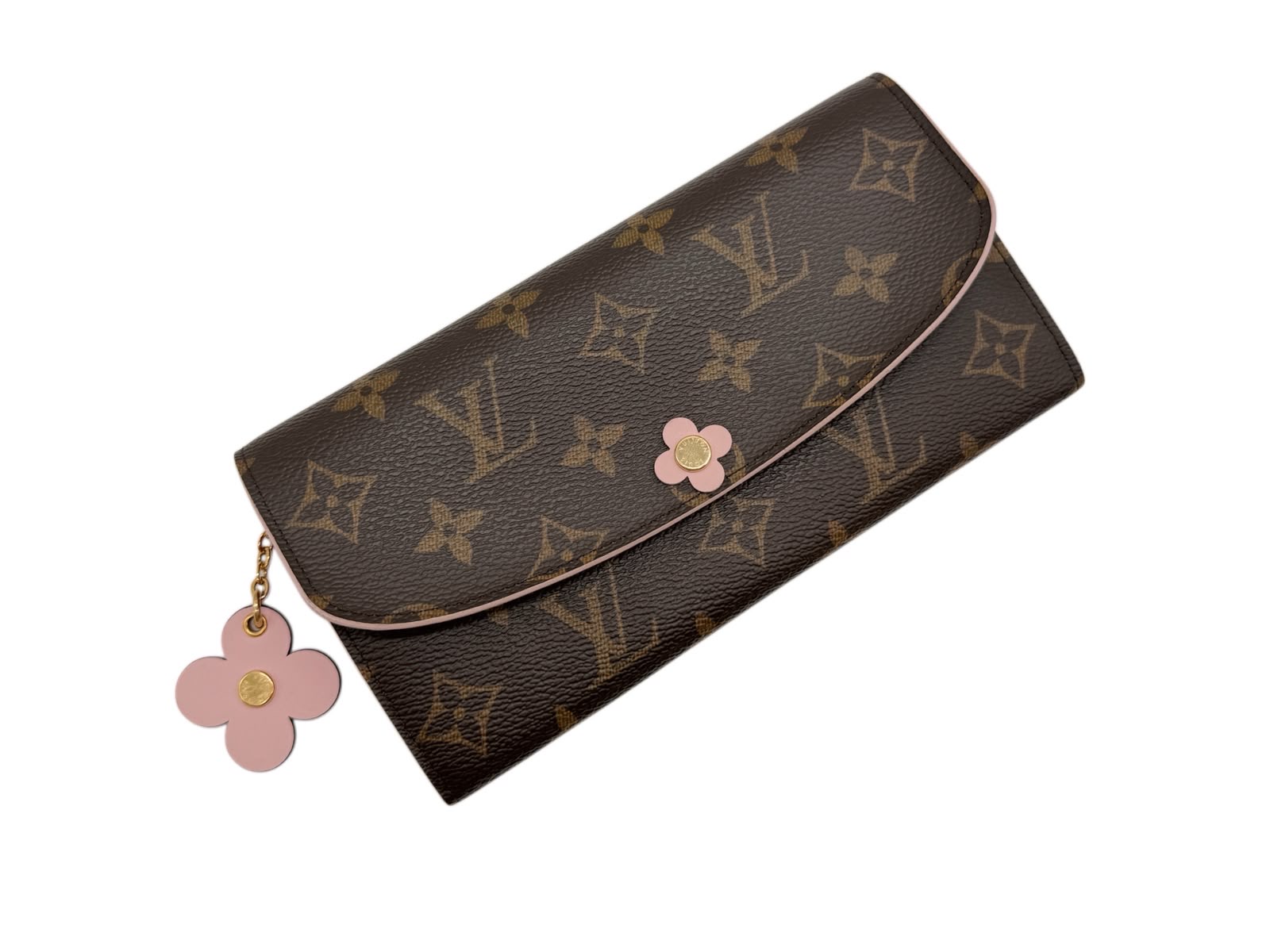 Louis Vuitton Monogram Bloom Flower Emilie Wallet - Image 4