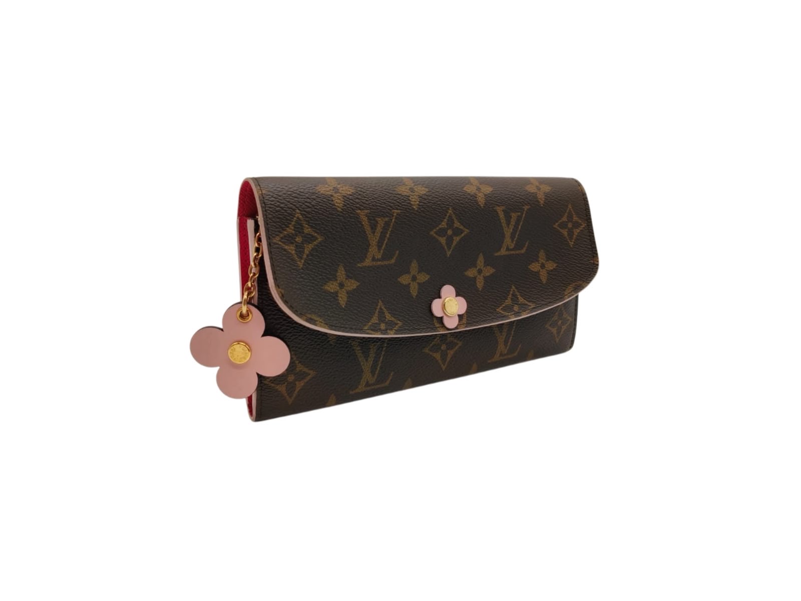 Louis Vuitton Monogram Bloom Flower Emilie Wallet - Image 6
