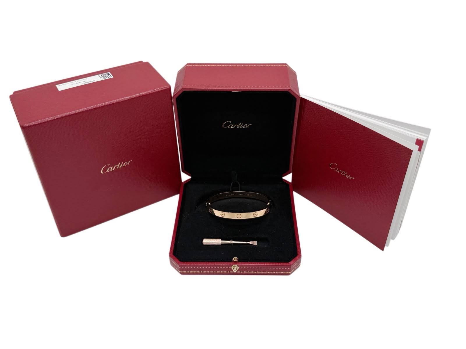 Cartier Love Bangle 18ct Rose Gold Size 18