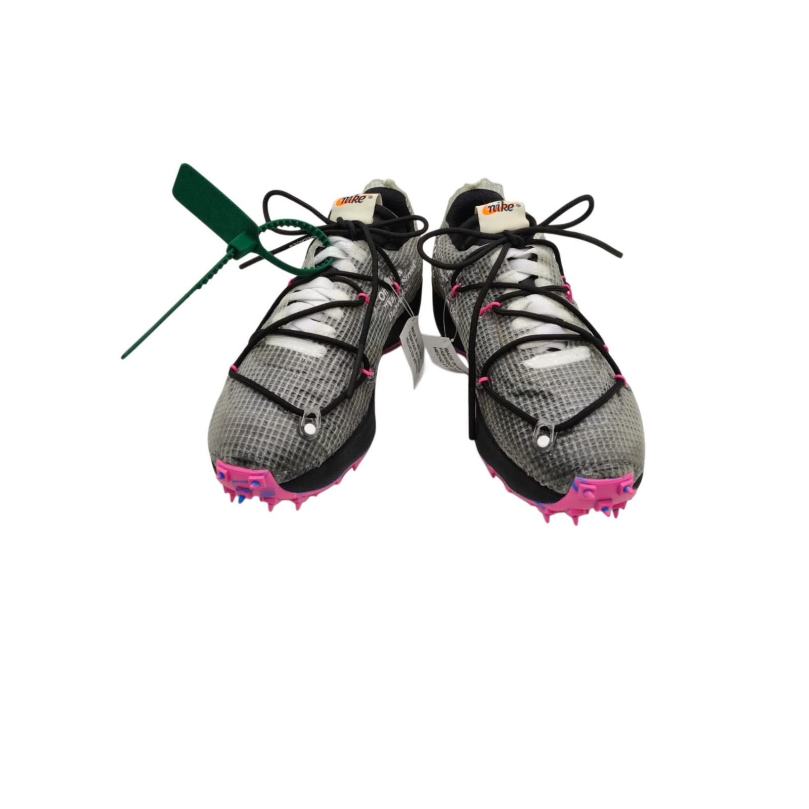 Nike X Off-White Zoom Vapor Street 'Black/Laser Fuchsia' Sneakers/Trainers Size: US 5 / UK 2.5 - Image 8