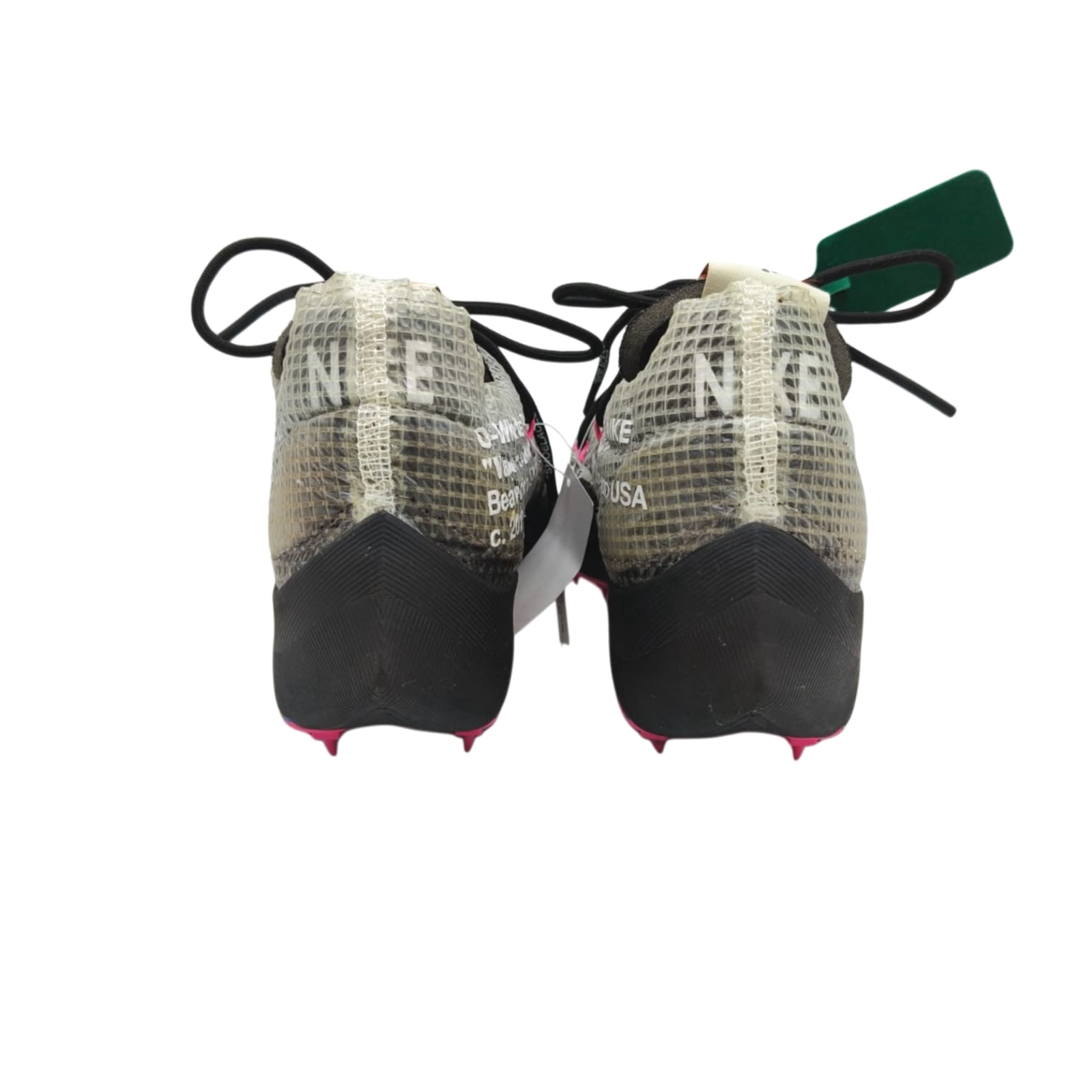 Nike X Off-White Zoom Vapor Street 'Black/Laser Fuchsia' Sneakers/Trainers Size: US 5 / UK 2.5 - Image 3