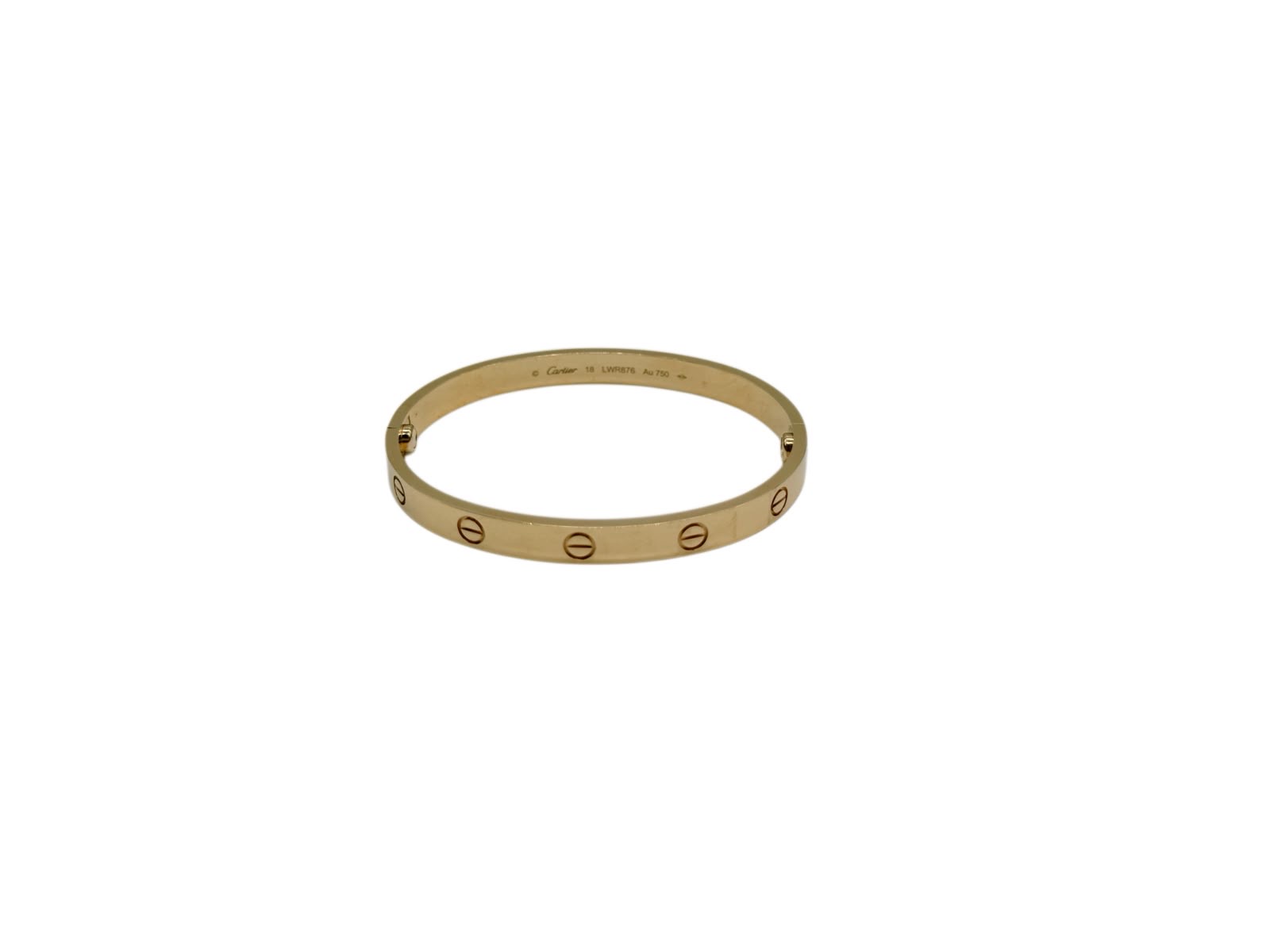 Cartier Love Bangle 18ct Rose Gold Size 18 - Image 4