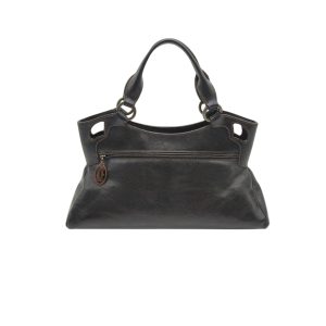 Cartier Marcello Black Leather Handbag